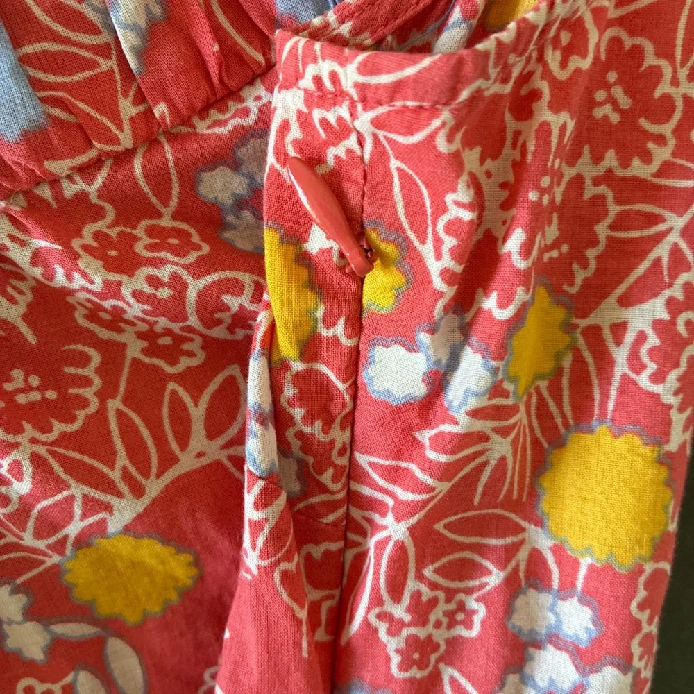 Biden ditzy floral cotton sleeveless top 8 M - Picture 4 of 8